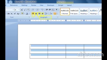 IGCSE ICT Class 5 - Organizing data in a document (part 3)