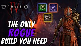 The BEST Rogue Endgame/Leveling Build after the nerfs! INSANE DMG - Diablo IV