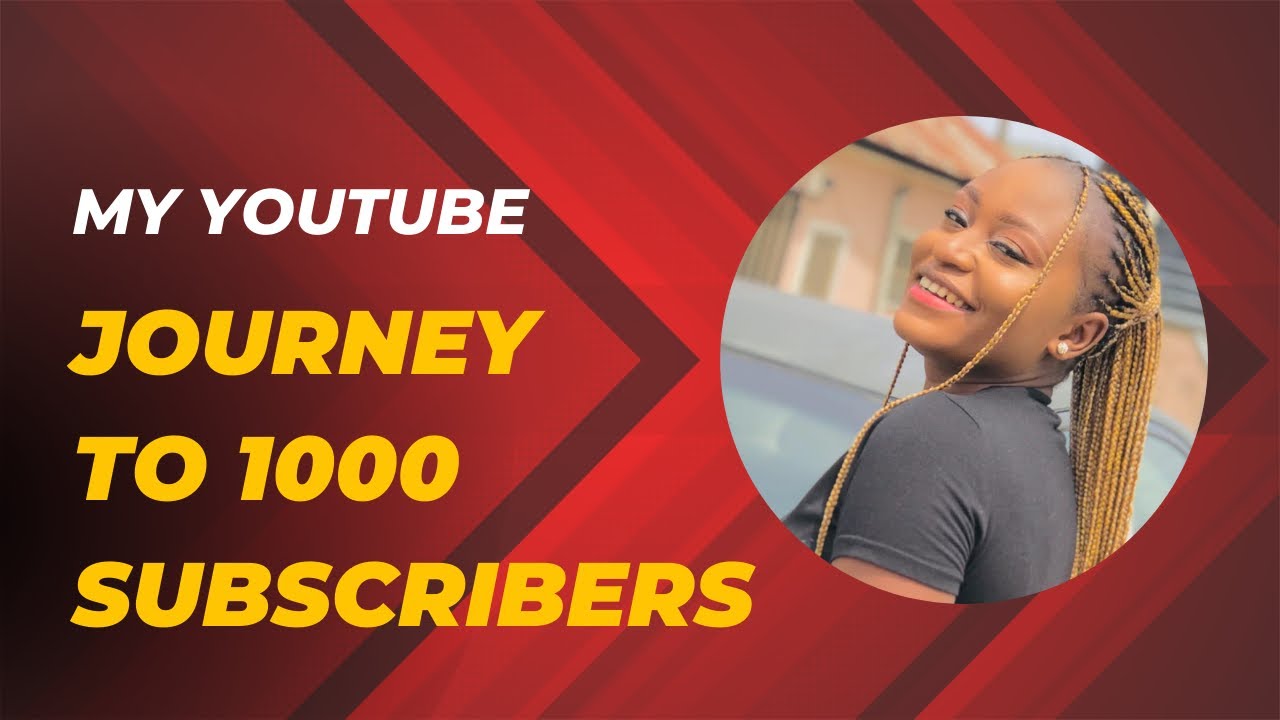 MY YOUTUBE JOURNEY TO 1k SUBSCRIBERS SO FAR - YouTube