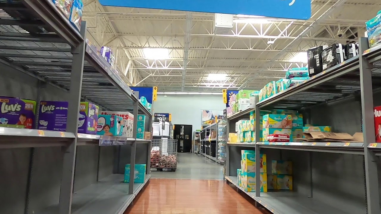 Empty Shelves in Prescott Grocery Stores due to COVID19 fears YouTube