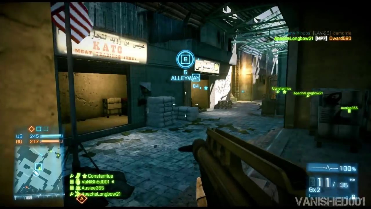 BF3 - Nothing seem to go my way + SKS gameplay