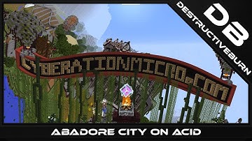 Abadore City On Acid (With Acid Shader Mod + Replay Mod and Crazy Editing)