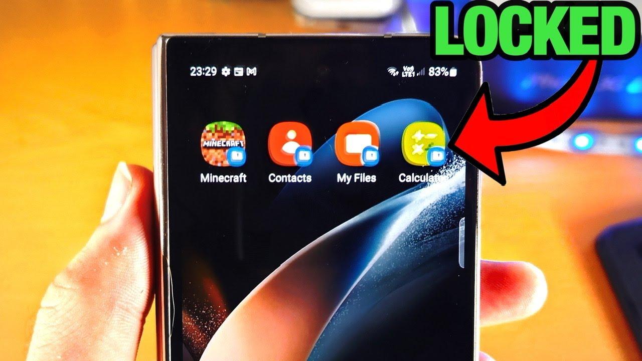ANY Samsung Galaxy Z Fold How To LOCK Apps! [with Pin/Pattern/Passcode ...
