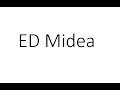 ED error Midea air source heat pumps