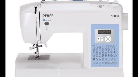 Mise en Place Machine à coudre Element 1080s Lidl