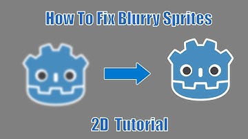 How to Fix Blurry Sprites in Godot| Godot Tutorial by A Noob