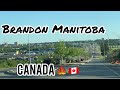 Driving around Brandon, Manitoba on our Mini-Vacation 🍁🇨🇦