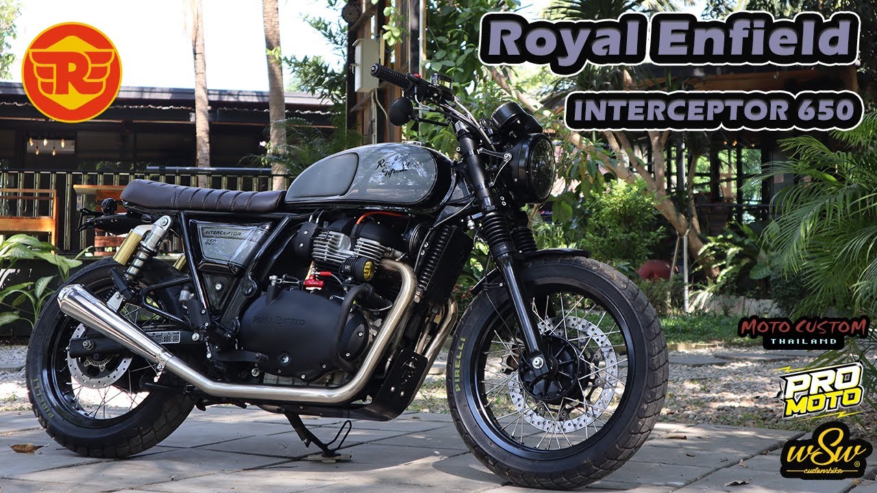 EP107 [SUBTITLE] รีวิว Royal Enfield Interceptor 650 สียอดฮิต ทรงนิยม  By WSW CUSTOM