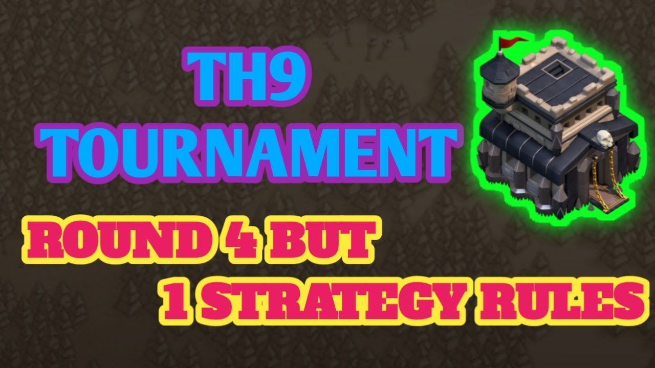 TH9 TOURNAMENT AT IT'S BEST | ONLY ONE STRATEGY RULES THE META | TH9 TOURNAMENT | COC