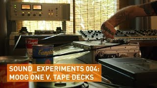 Moog One v. Tape Decks: Sound_Experiments 004