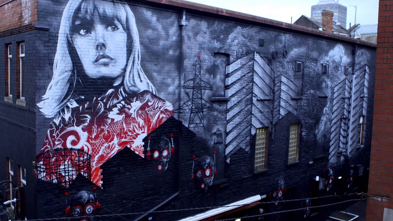 Street Art Project: Cardiff with Lucie Jones & Gwenno