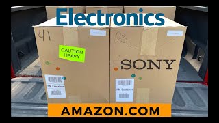 I bought a $2,525 Amazon ELECTRONICS Customer Returns Pallet + HIGH END SONY  BEATS  TECH  PHONES