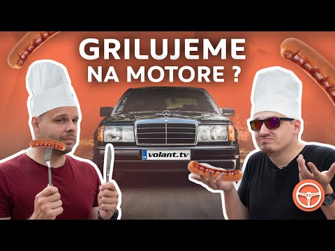 Grilujeme so starým Mercedesom - volant.tv