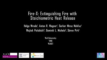 Fire-X: Extinguishing Fire with Stoichiometric Heat Release (SIGGRAPH Asia 2025)
