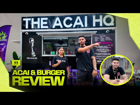 Açai and Burger review with Eli and Marz | Vlog 013
