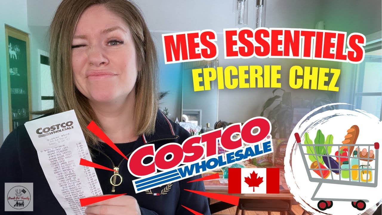 Mes essentiels : épicerie chez Costco