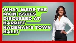 What Were the Main Issues Discussed at Harriet Hageman's Town Hall? | The Right Politics