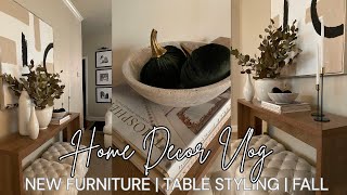 Elevating My Home | New Table Decor | Fall Styling