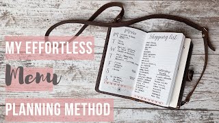 Menu Planning Method | Simple, Flexible, and Cheap!!