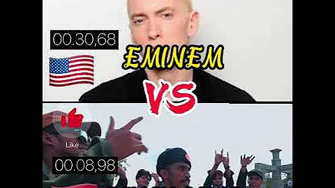 Eminem Vs Rap Monster dalam satu tarikan nafas