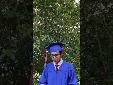 Valedictorian Speech 2020: Zaid Mohammed of Harmony Science Academy Beaumont