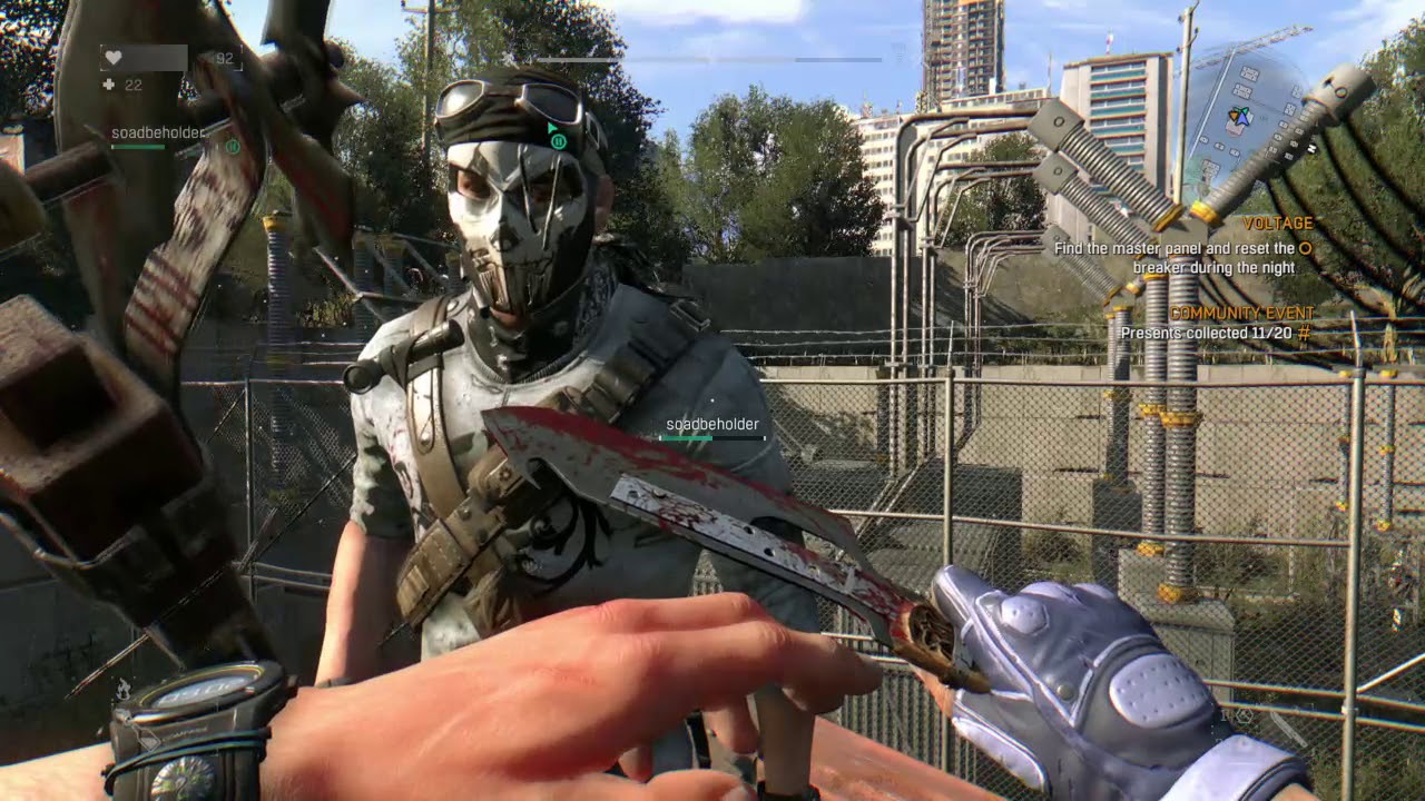 Dying Light Big Zombie Fight YouTube