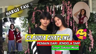 Claudia Chatline // Pemain||  DJS Dari Jendela SMP 🎉 Cantik ❤️ Reysan Syaqeel & Reysan#CCPDJS