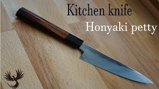 Making a Honyaki Petty - Kitchen knife