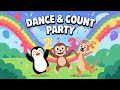Dance &amp; Count Party 🎶 | Count to 10 Song for Kids | Fun Learning Dance for Preschoolers