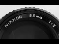 Nikkor AI 85mm f/2 Review