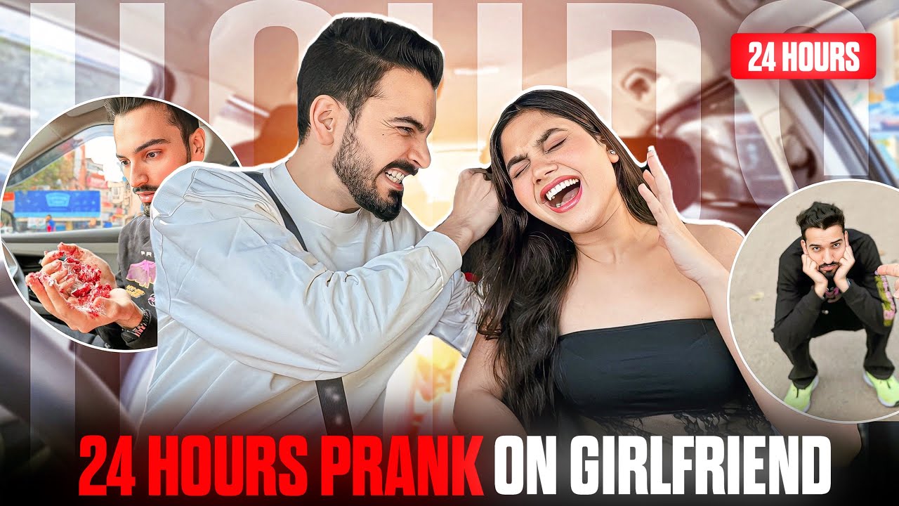 24 HOURS PRANK ON RITIKA😱 || LAST ME HUI BOHOT GANDI LADAI🥵