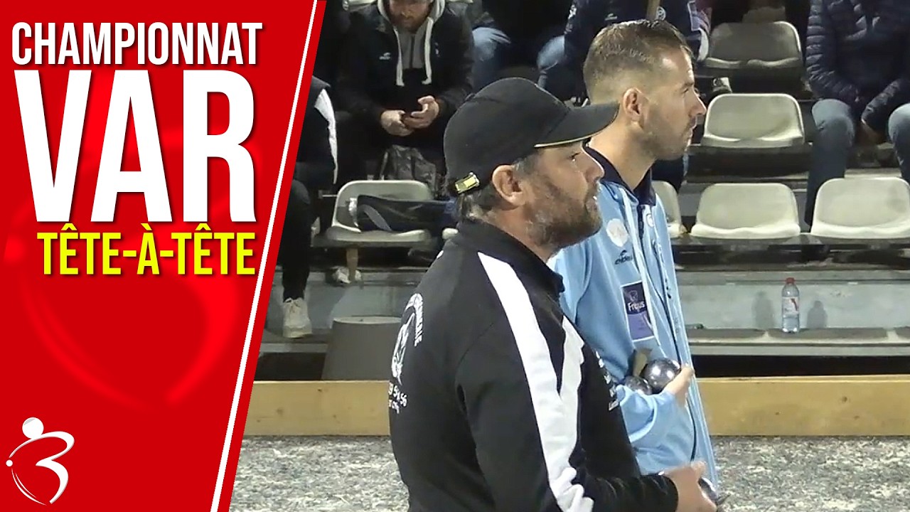 Miniature : 32e Dylan ROCHER vs Martial BENARD : Championnat du Var de pétanque tête-à-tête 2026 à La Crau
