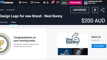 How to Handover Contest Winning Files Freelancer tutorial 2022 tutorial video