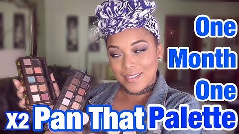 Pan That Palette INTRO | One Month One Palette | Project Pan 2017 / 2018 | MelissaQ