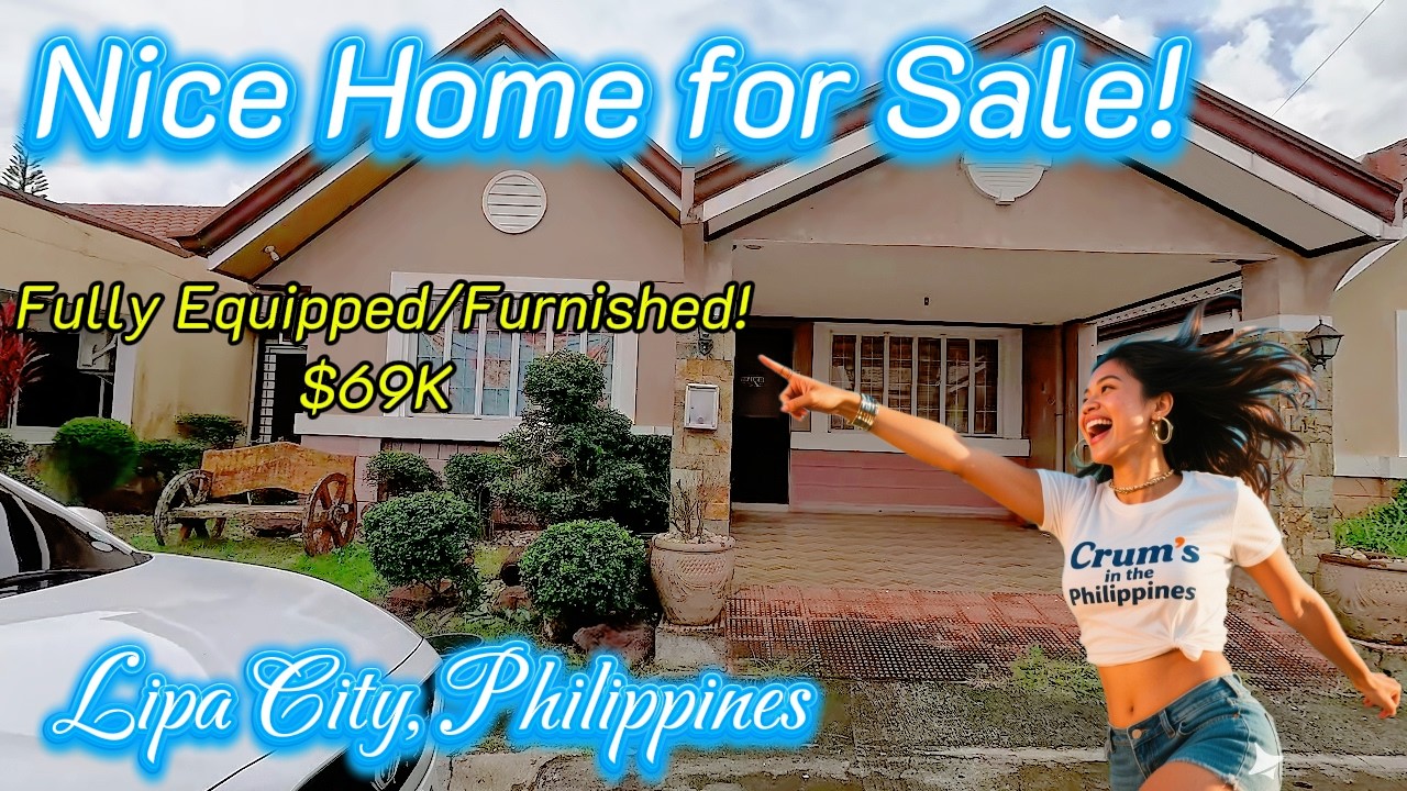 Продаётся отличный дом! Липа-Сити, Филиппины! Полностью оборудован и меблирован! Цена: 69 тыс. до...