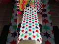 Creative Star Fabric Design ⭐😍 | Unique Pattern Idea #Shorts