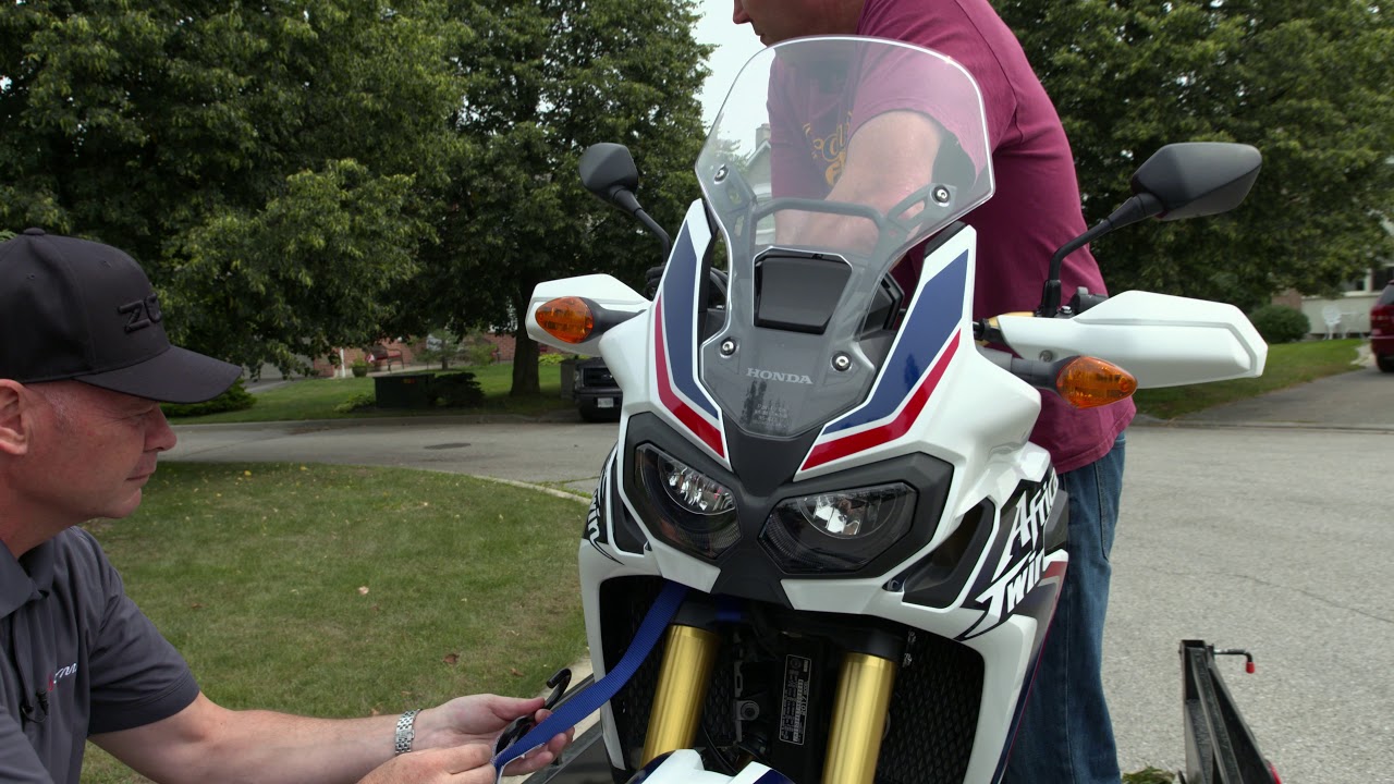 How to Build A Motorcycle Wheel Chock & Transport your Bike Securely 