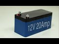 How to make 12v 20amp lithium battery  12v lithium ion battery  how to make 12v battery