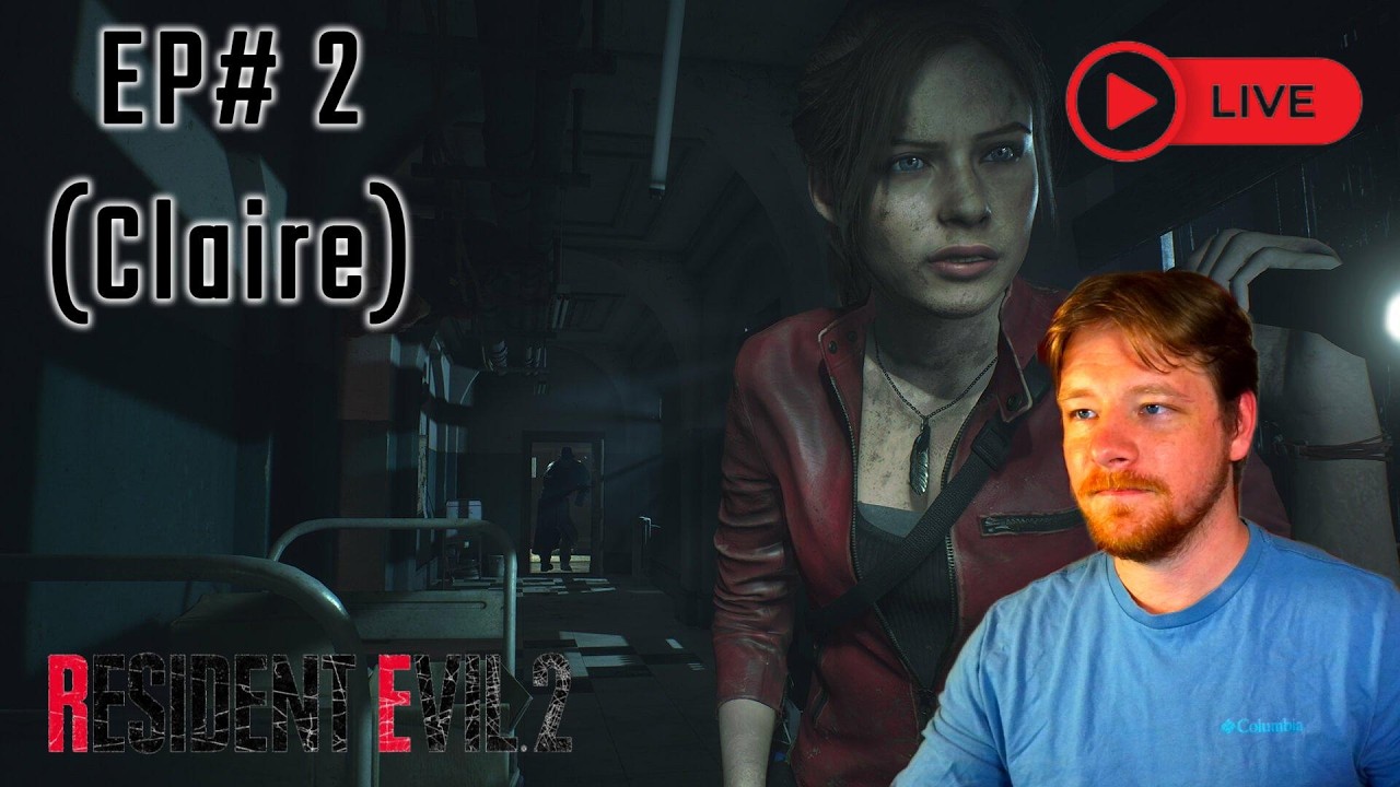 Resident Evil 2 Remake EP# 2 | Escaping from R.P.D AGAIN | Claire's ...