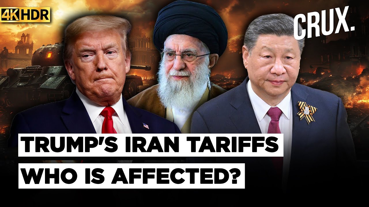 Trump’s 25% Iran Tax Amid Protests: Who Are Tehran's Key Trading Partners Now In Line Of Fire? | 4K