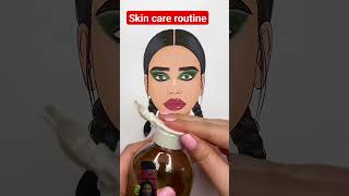 SKIN CARE ROUTINEshortshortvedioskincareroutine skin makeup subscribers