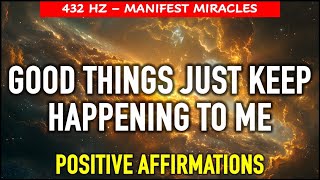 ✨ MANIFEST MIRACLES & BLESSINGS with these Positive Morning Affirmations #positiveaffirmations