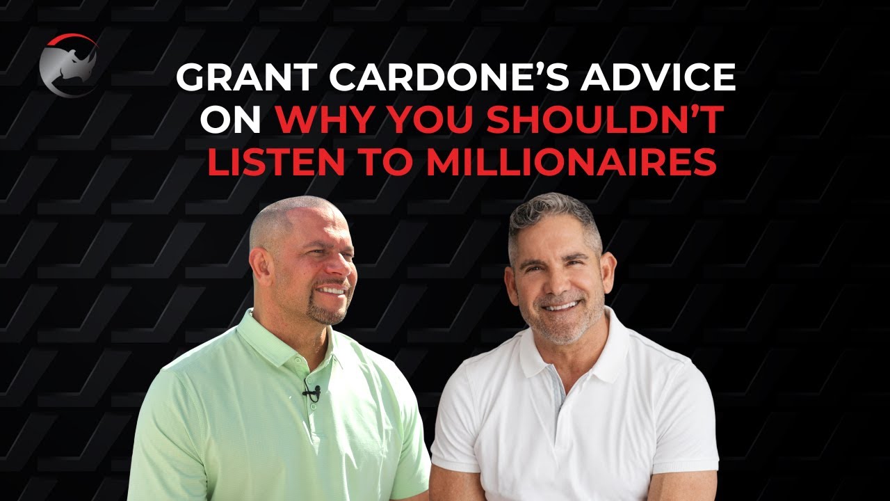 With a portfolio of over $1 Billion, Grant Cardone surrounds himself the 1% of Millionaires. But he explains theres a reason why you shouldn't listen to any them. From hitting rock bottom as a drug addict to flying in private jets, Grant Cardone is at the top. In this interview he opens the curtain to reveal every part of his life; family, society, and business.

Video Chapters:
0:00 — Introduction
1:41 — What’s It Like to Be at the Top?
3:10 — What is Most Fulfilling About Reaching Your Potential?
4:43 — Biggest Inspiration in Your Life?
5:23 —  Why Your House is a Liability
5:36 — Why Kids have the Best Observation Skills 
6:32 — Be Observant in Your Business
7:50 — When I Hit Rock Bottom
9:38 — Why Society Rewards People that are Broken
13:00 — Go Faster in Life
16:08 — What Questions Do You Wish Interviewers Would Ask You
18:08 — The Wealthiest Person Doesn’t Have All The Money
20:05 — Tips on Finding Purpose
23:49 — What Are You Most Grateful For Now?
25:10 — Giving 80% of What You Do for FREE
30:46 — Everyone is Looking for the Silver Bullet
31:56 — How Do You Manage Fear?
33:50 — How to Mitigate Threats in Life
37:10 — Why You Shouldn’t Listen to Millionaires
39:16 — How to Get Your First Real Estate Deal
41:32 — Outro

#10XNation #Motivation #GrantCardone