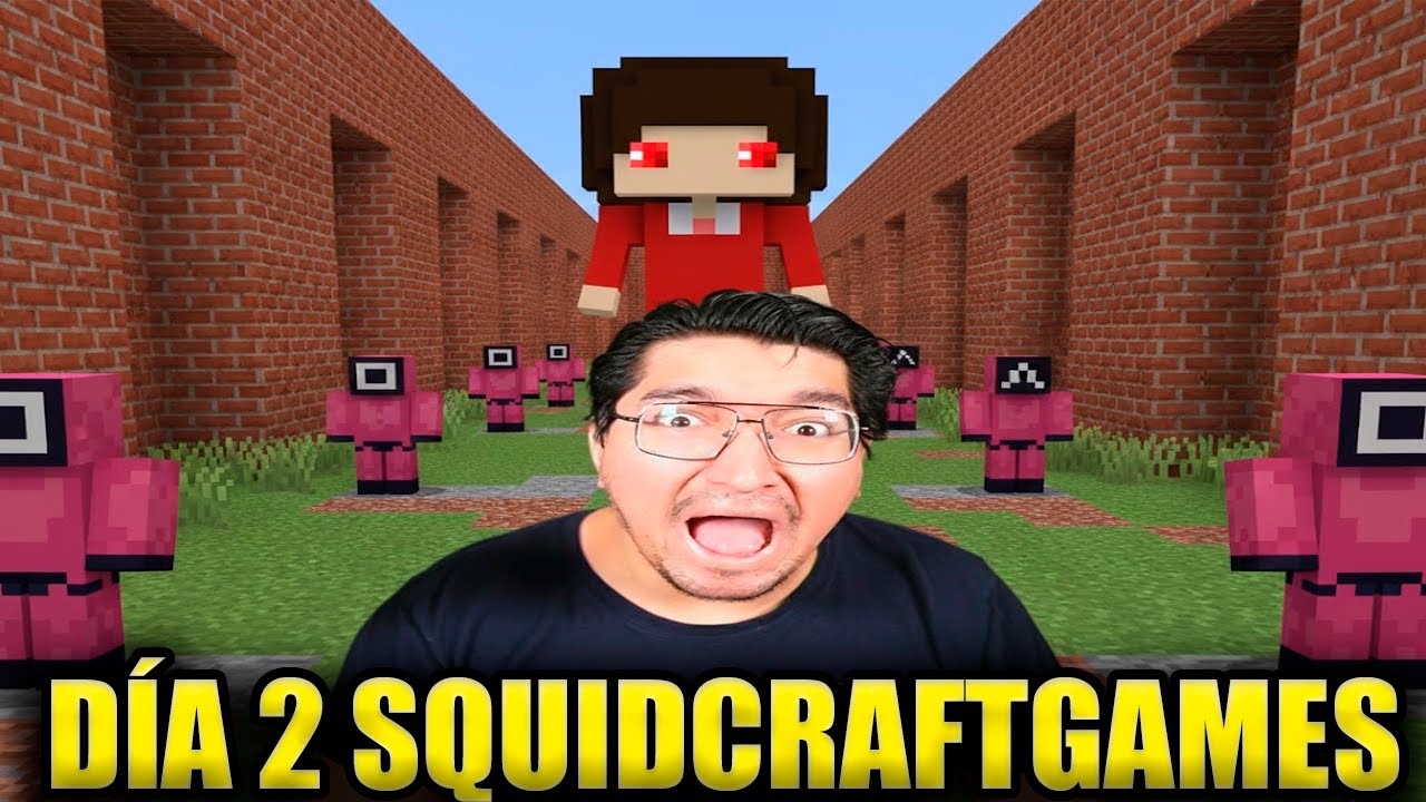 SEGUNDO DÍA DE LOS SQUIDCRAFTGAMES, LOS JUEGOS EN EQUIPO SON LOS PEORES :(