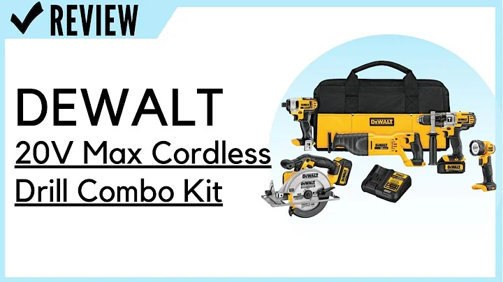 DEWALT 20V Max Cordless Drill Combo Kit, 5-Tool (DCK590L2) Review