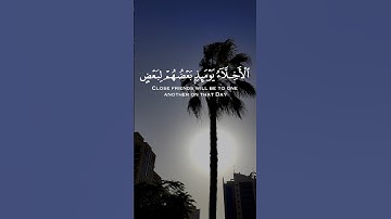 [ سورة الزخرف: 67] #islamicstatus #quran #islamicvideo #islamic #muftimenk #islam #religion #reels