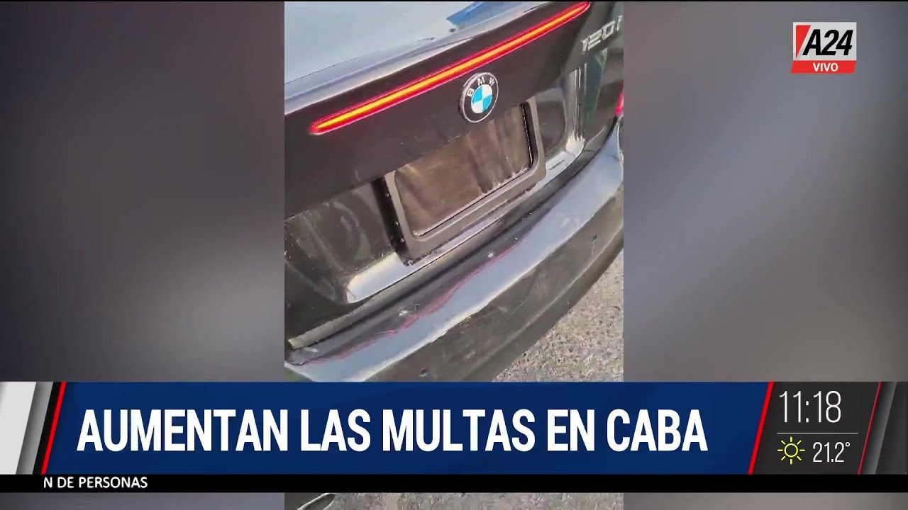 AUMENTAN las MULTAS en CABA y habrá castigo por VIDRIOS POLARIZADOS