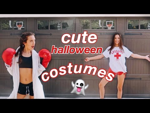 CUTE last-minute halloween costume ideas for teens! | Hannah Meloche