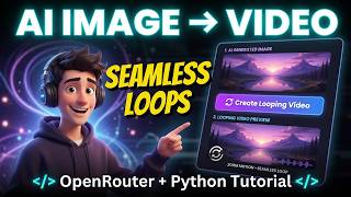 Build an AI Image to Seamless Looping Video Generator with OpenRouter – Python Tutorial