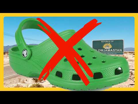 En este PAÍS las CROCS están PROHIBIDAS por ley [Micronaciones ]